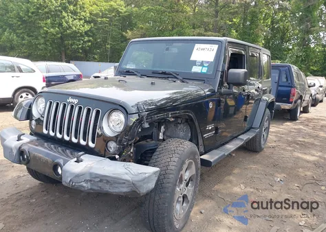 2017 Jeep Wrangler Unlimited Sahara 4X4 from USA, damaged, VIN 1C4BJWEGXHL746965